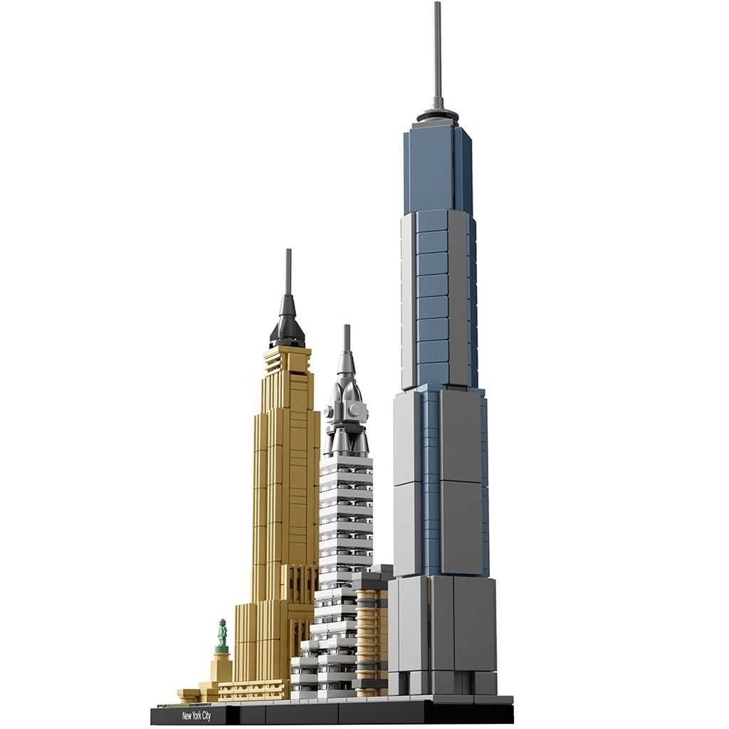 Architecture Lego Ciudad de Nueva York Edades 12+ # 21028 Artículo 598 Piezas | EKP-386540