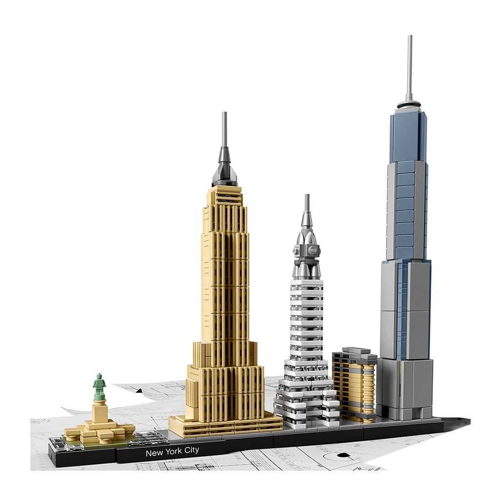 Architecture Lego Ciudad de Nueva York Edades 12+ # 21028 Artículo 598 Piezas | EKP-386540