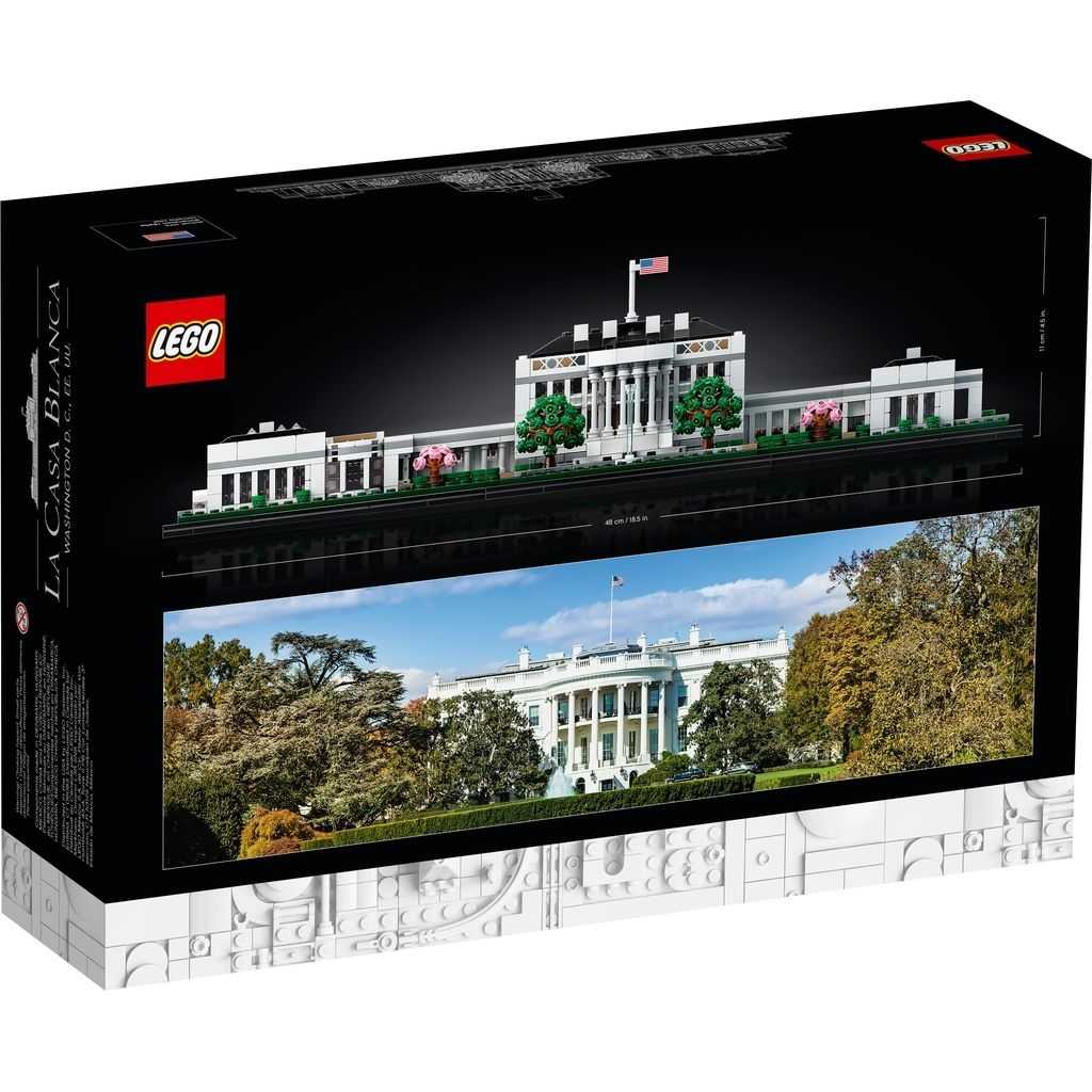 Architecture Lego La Casa Blanca Edades 18+ # 21054 Artículo 1483 Piezas | DOJ-346729