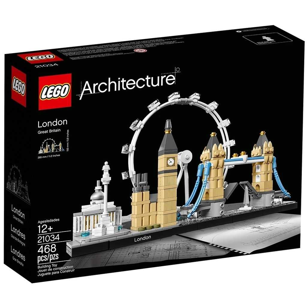 Architecture Lego Londres Edades 12+ # 21034 Artículo 468 Piezas | SYN-402819