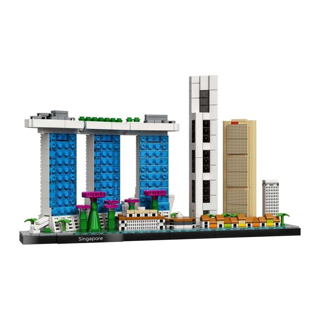 Architecture Lego Singapur Edades 18+ # 21057 Artículo 827 Piezas | LRH-192308