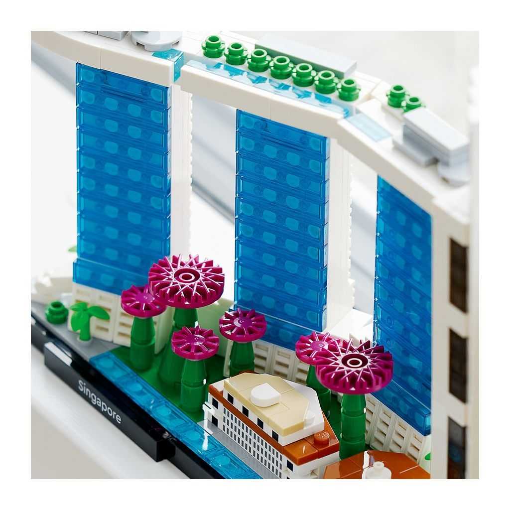 Architecture Lego Singapur Edades 18+ # 21057 Artículo 827 Piezas | LRH-192308