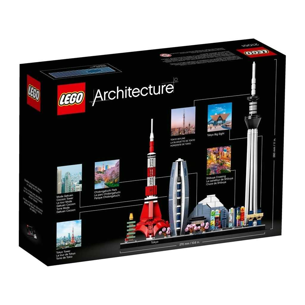 Architecture Lego Tokio Edades 16+ # 21051 Artículo 547 Piezas | QDY-718952