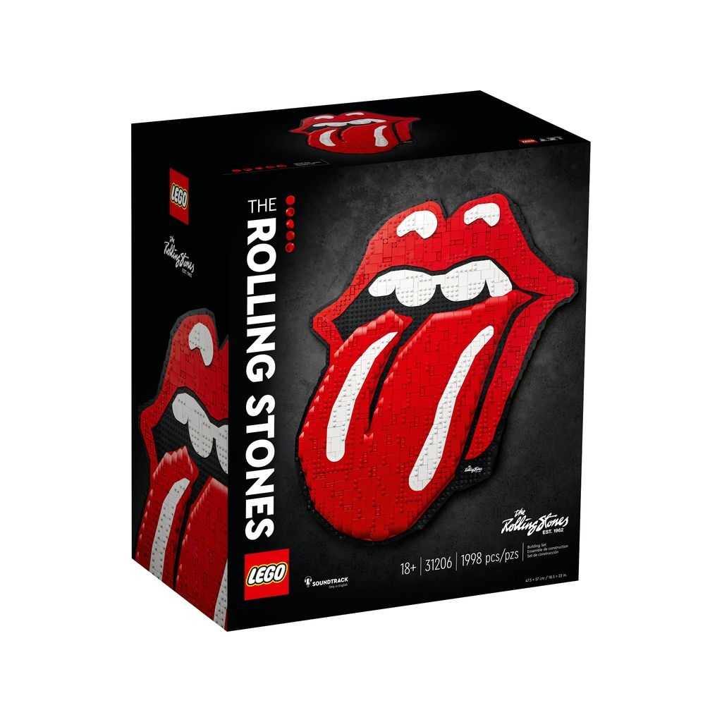 Art Lego The Rolling Stones Edades 18+ # 31206 Artículo 1998 Piezas | AIN-341702