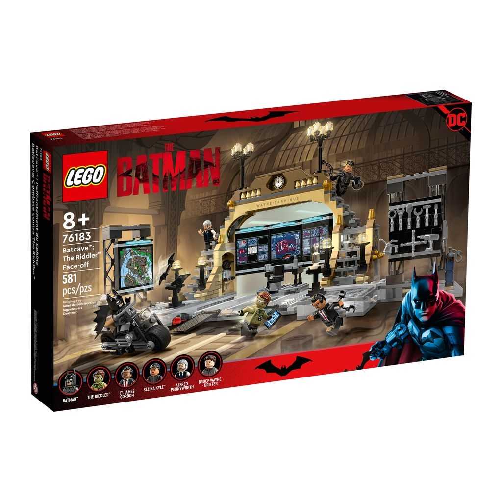 Batman Lego Batcueva: Combate contra The Riddler Edades 8+ # 76183 Artículo 581 Piezas | UWC-928614