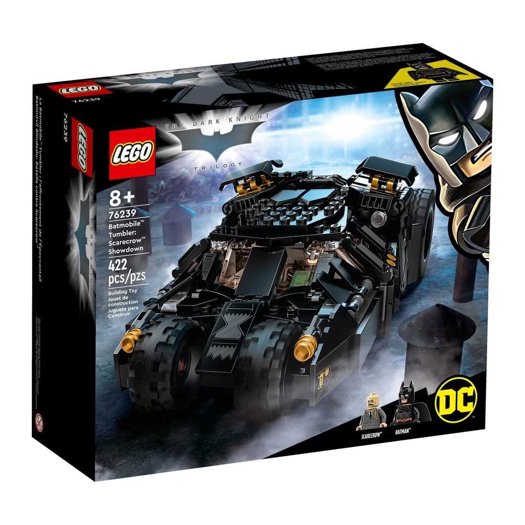 Batman Lego LEGO DC Batman: Batmóvil Blindado: Batalla contra Scarecrow Edades 8+ # 76239 Artículo 422 Piezas | UVK-984371