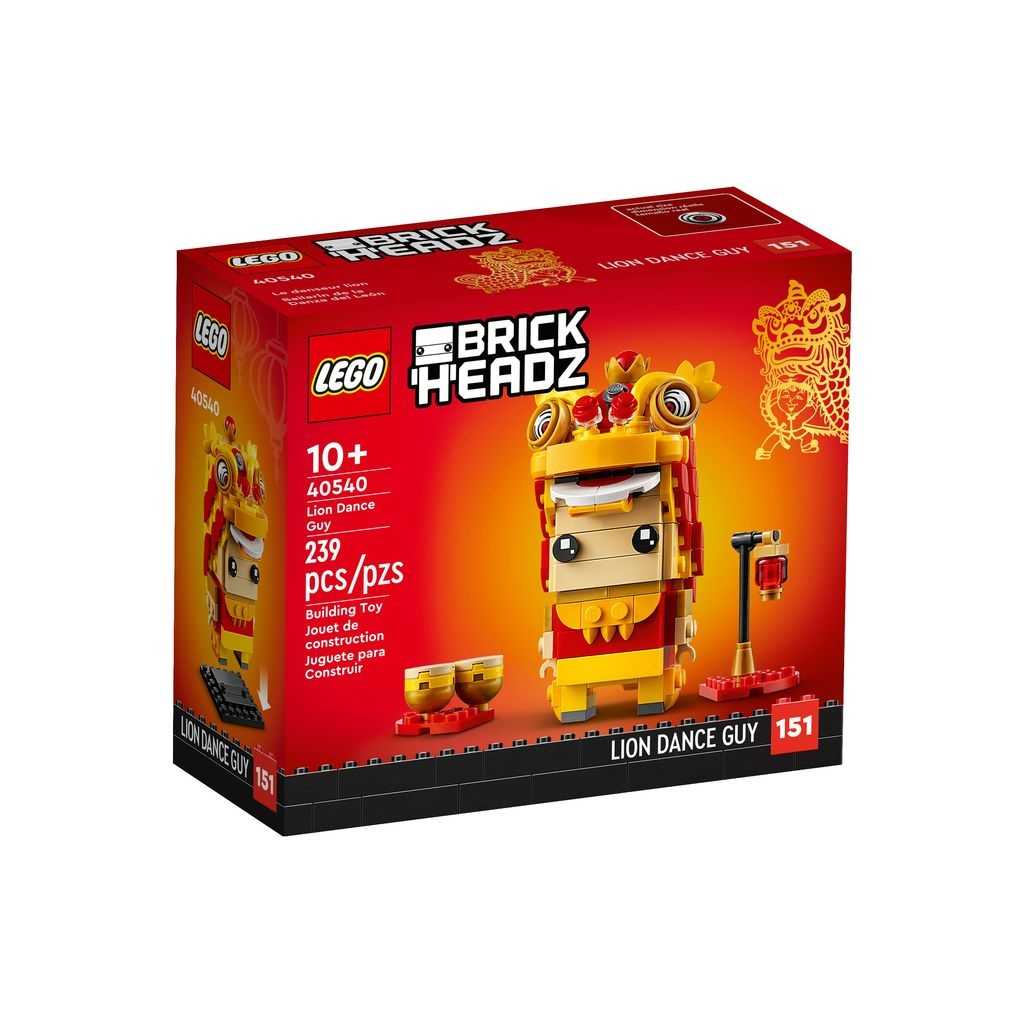 BrickHeadz Lego Bailarín de la Danza del León Edades 10+ # 40540 Artículo 239 Piezas | RFQ-013576