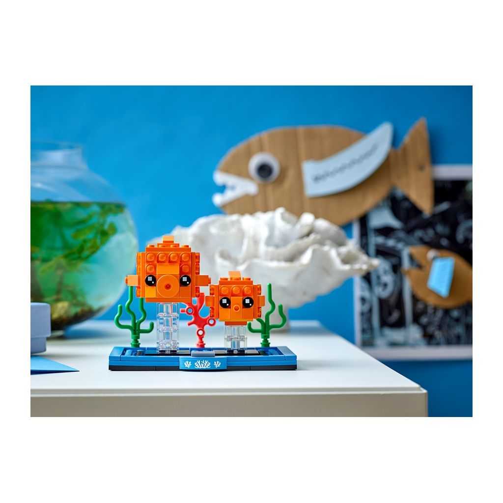 BrickHeadz Lego Carpa Dorada Edades 8+ # 40442 Artículo 186 Piezas | PNH-783205