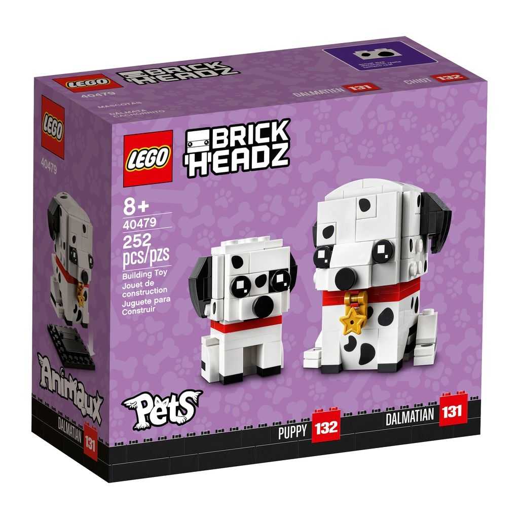 BrickHeadz Lego Dálmata Edades 8+ # 40479 Artículo 252 Piezas | FHD-361902