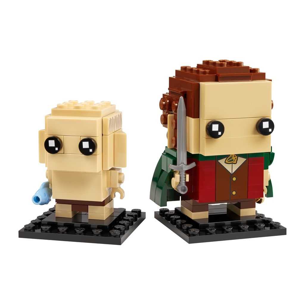 BrickHeadz Lego Frodo y Gollum Edades 10+ # 40630 Artículo 184 Piezas | PAX-692401