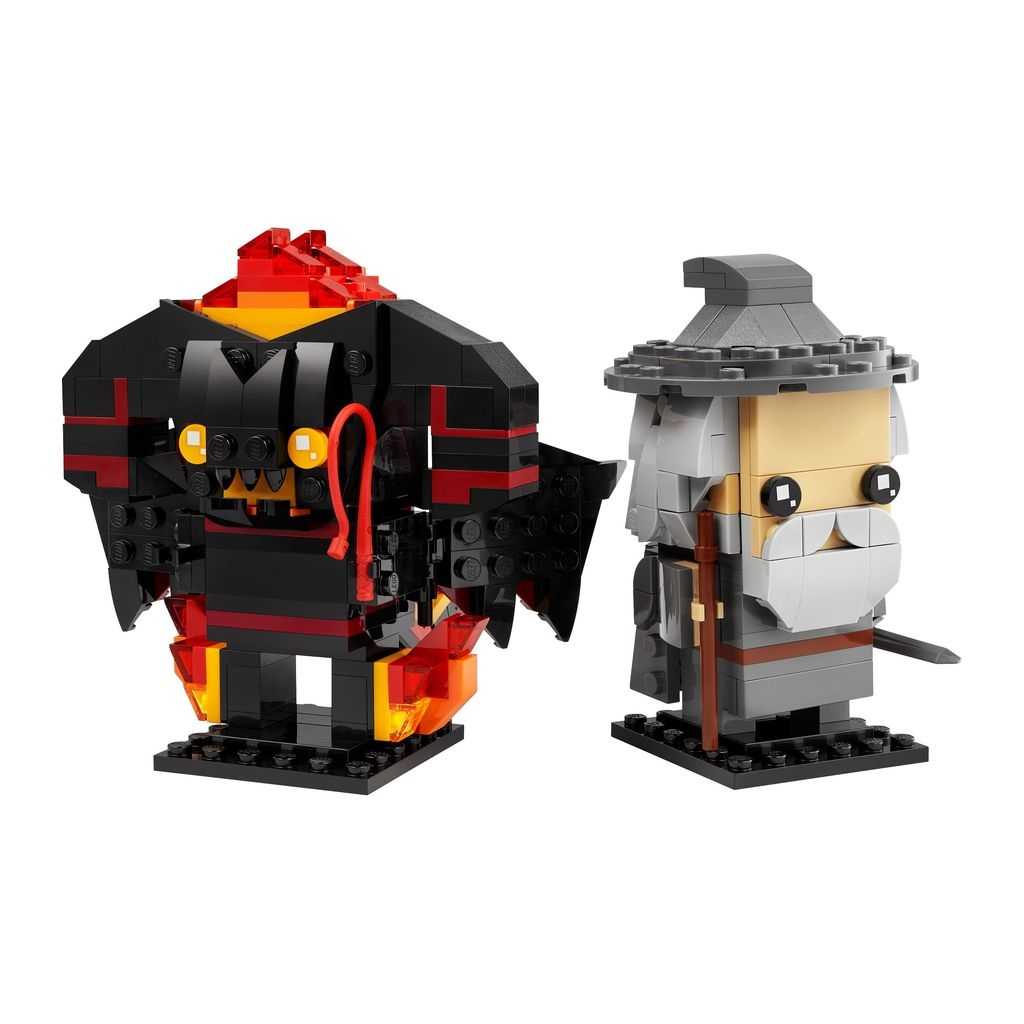 BrickHeadz Lego Gandalf el Gris y Balrog Edades 10+ # 40631 Artículo 348 Piezas | XHP-405968