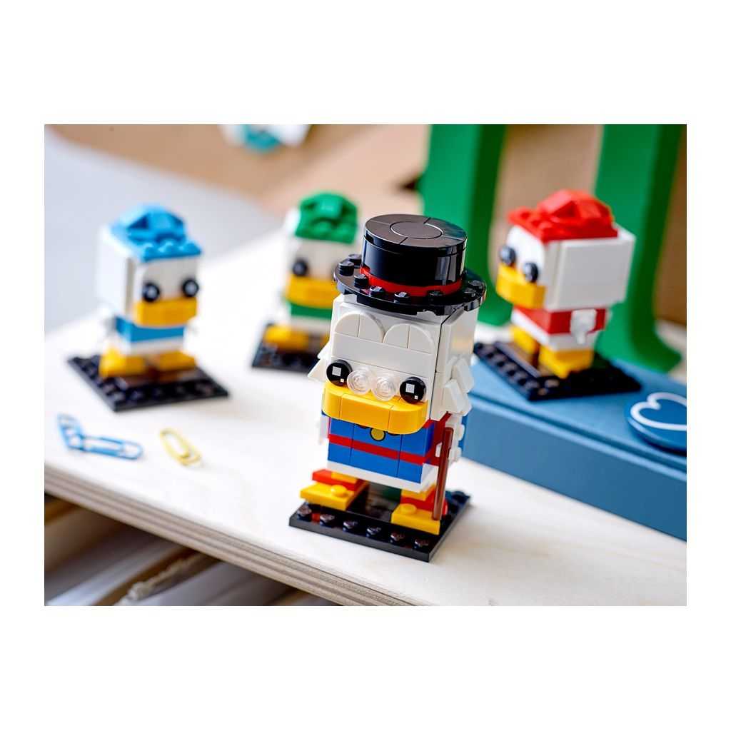 BrickHeadz Lego Gilito McPato, Juanito, Jaimito y Jorgito Edades 10+ # 40477 Artículo 340 Piezas | NAB-314972