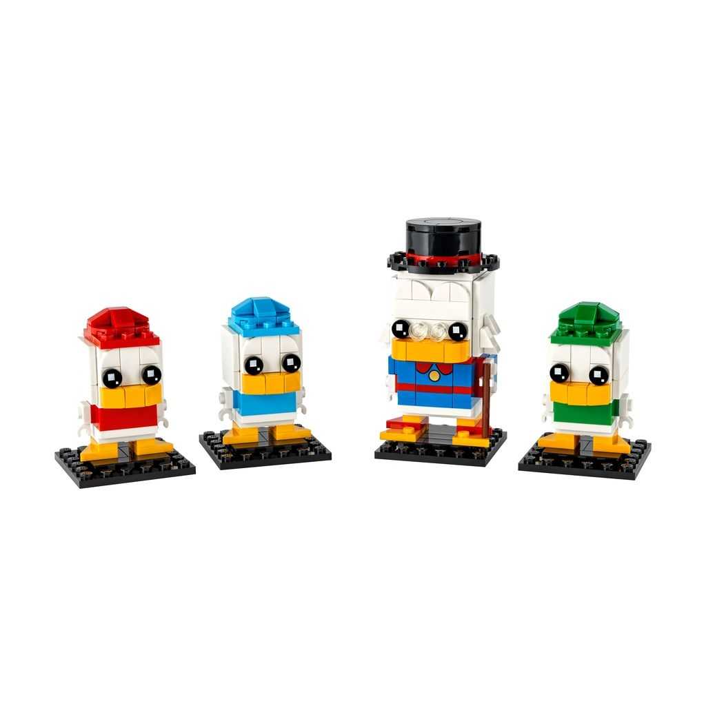 BrickHeadz Lego Gilito McPato, Juanito, Jaimito y Jorgito Edades 10+ # 40477 Artículo 340 Piezas | NAB-314972