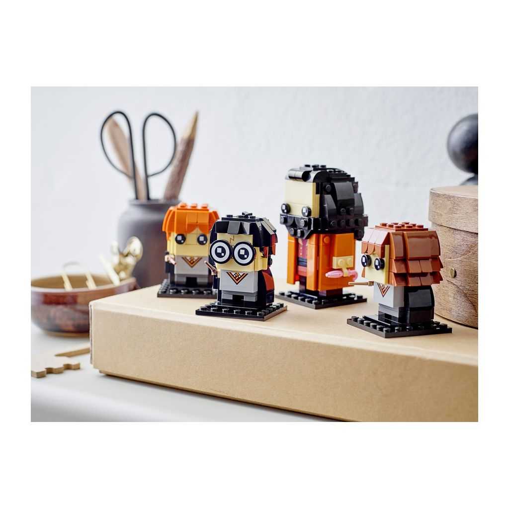 BrickHeadz Lego Harry, Hermione, Ron y Hagrid Edades 10+ # 40495 Artículo 466 Piezas | YMR-691507