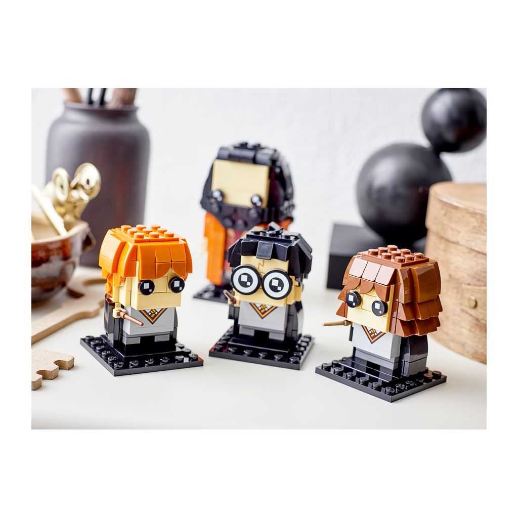 BrickHeadz Lego Harry, Hermione, Ron y Hagrid Edades 10+ # 40495 Artículo 466 Piezas | YMR-691507