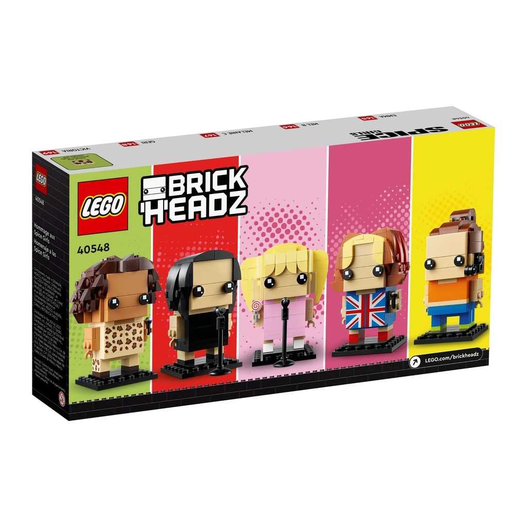 BrickHeadz Lego Homenaje a las Spice Girls Edades 16+ # 40548 Artículo 578 Piezas | RKQ-608294