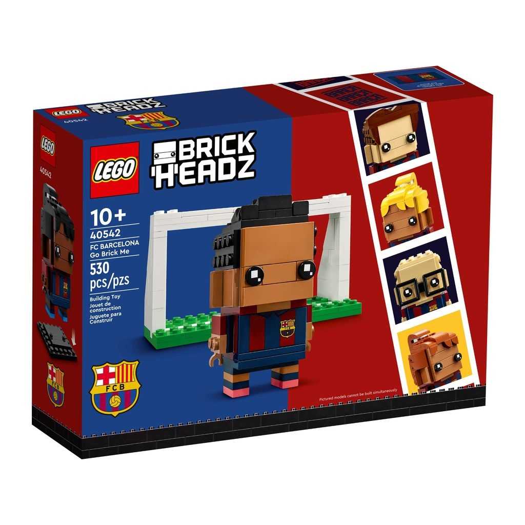 BrickHeadz Lego Mi Yo de Ladrillos: FC Barcelona Edades 10+ # 40542 Artículo 530 Piezas | KFV-056821