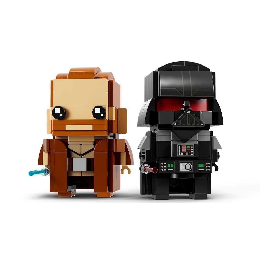 BrickHeadz Lego Obi-Wan Kenobi y Darth Vader Edades 10+ # 40547 Artículo 260 Piezas | IPF-609412