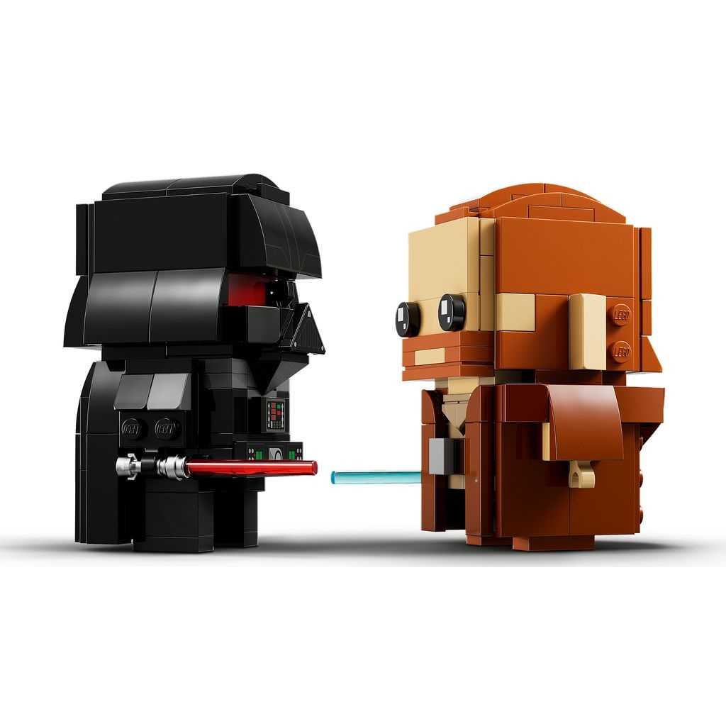 BrickHeadz Lego Obi-Wan Kenobi y Darth Vader Edades 10+ # 40547 Artículo 260 Piezas | IPF-609412