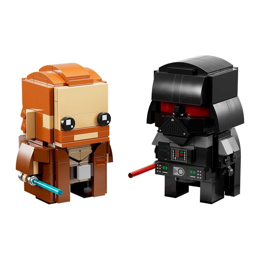 BrickHeadz Lego Obi-Wan Kenobi y Darth Vader Edades 10+ # 40547 Artículo 260 Piezas | IPF-609412