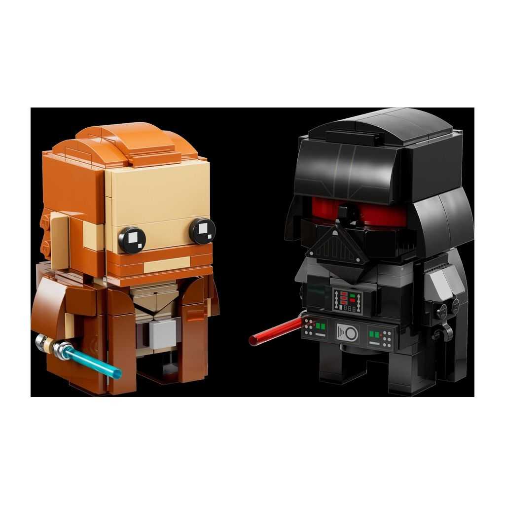 BrickHeadz Lego Obi-Wan Kenobi y Darth Vader Edades 10+ # 40547 Artículo 260 Piezas | JBO-180572