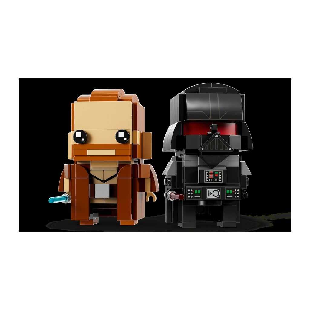 BrickHeadz Lego Obi-Wan Kenobi y Darth Vader Edades 10+ # 40547 Artículo 260 Piezas | JBO-180572