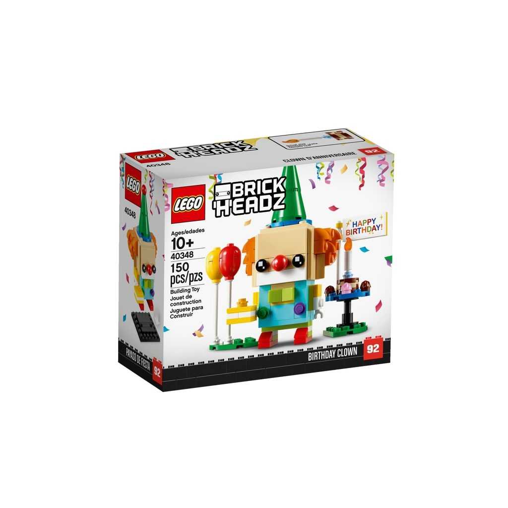 BrickHeadz Lego Payaso de Fiesta Edades 10+ # 40348 Artículo 150 Piezas | KHI-492830