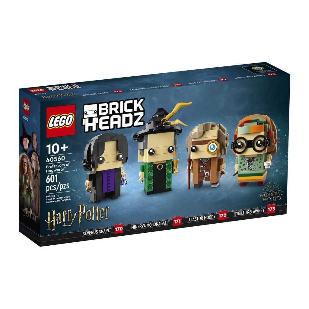 BrickHeadz Lego Profesores de Hogwarts Edades 10+ # 40560 Artículo 601 Piezas | KNF-251689