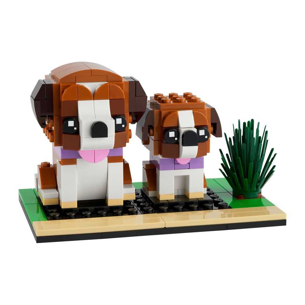 BrickHeadz Lego San Bernardo Edades 8+ # 40543 Artículo 236 Piezas | IFA-769034