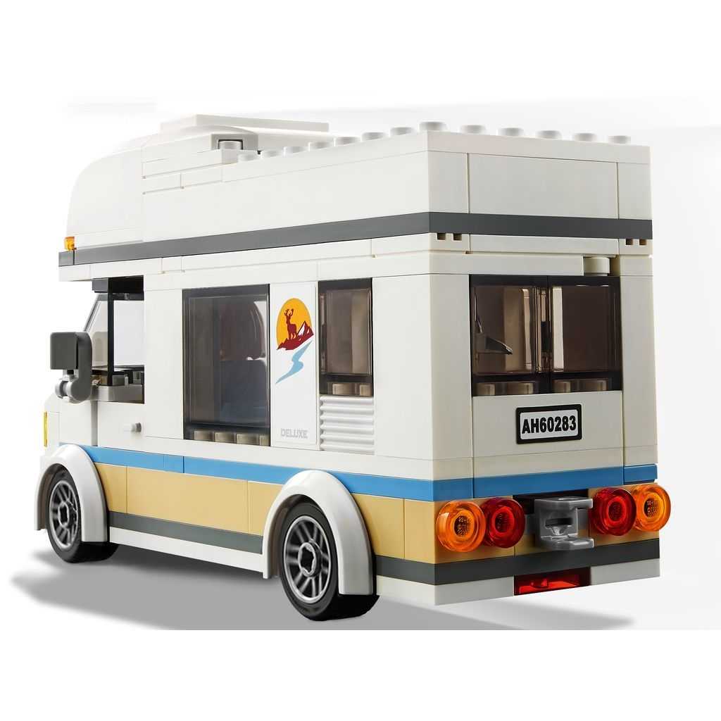 City Lego Autocaravana de Vacaciones Edades 5+ # 60283 Artículo 190 Piezas | WIN-028537