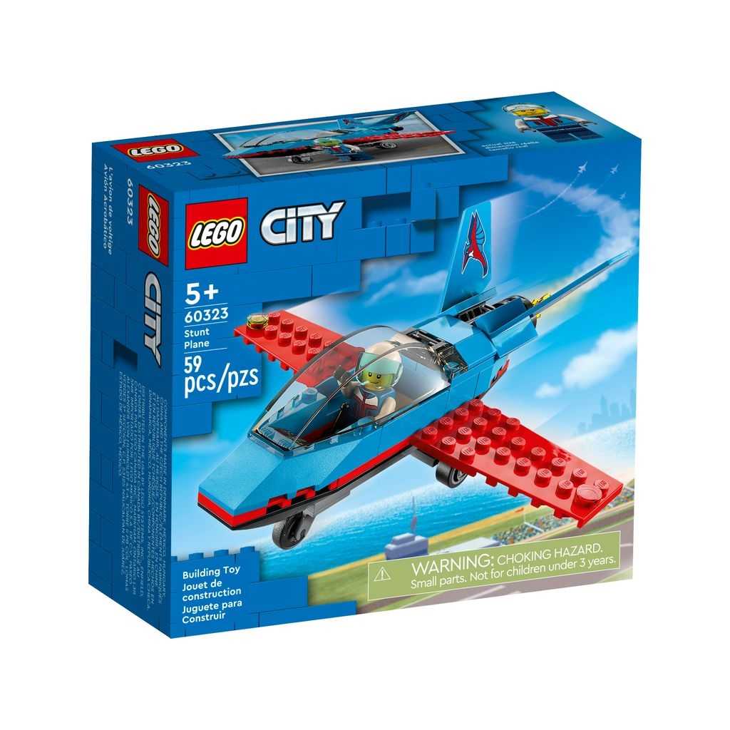 City Lego Avión Acrobático Edades 5+ # 60323 Artículo 59 Piezas | WBG-714059