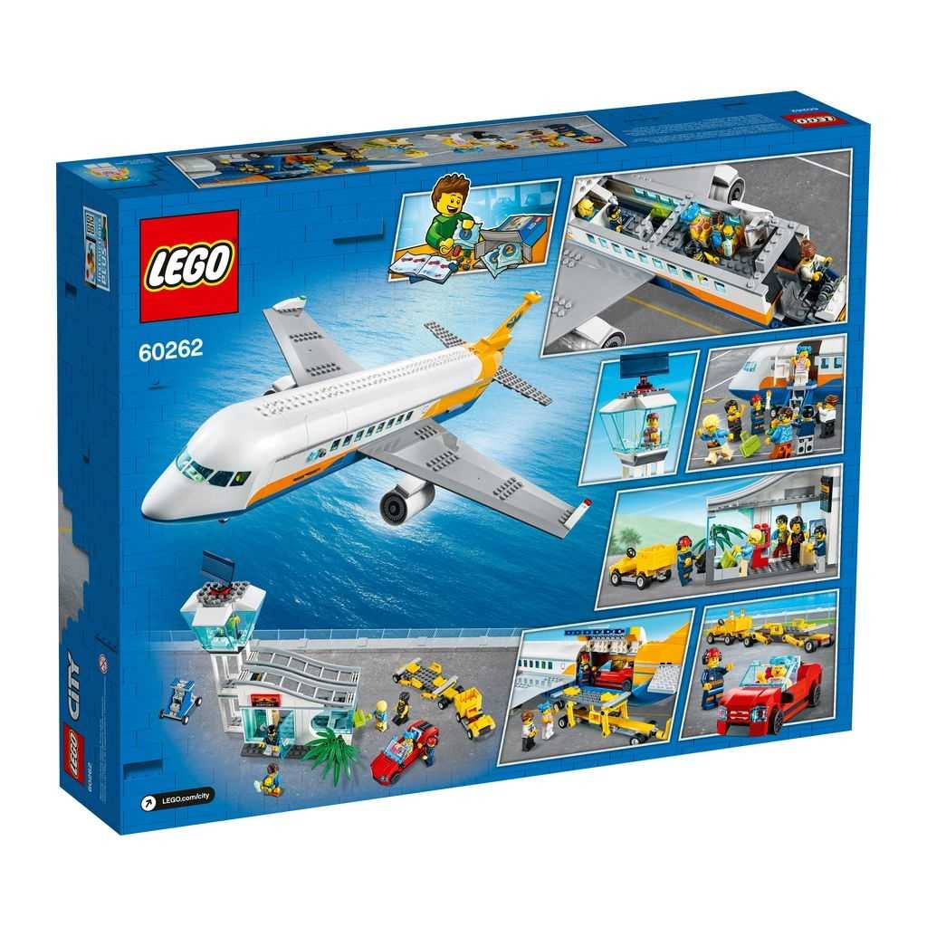 City Lego Avión de Pasajeros Edades 6+ # 60262 Artículo 669 Piezas | VLA-398570