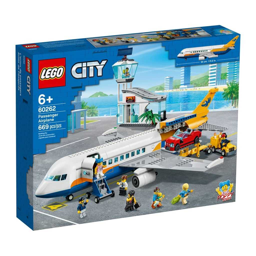 City Lego Avión de Pasajeros Edades 6+ # 60262 Artículo 669 Piezas | VLA-398570