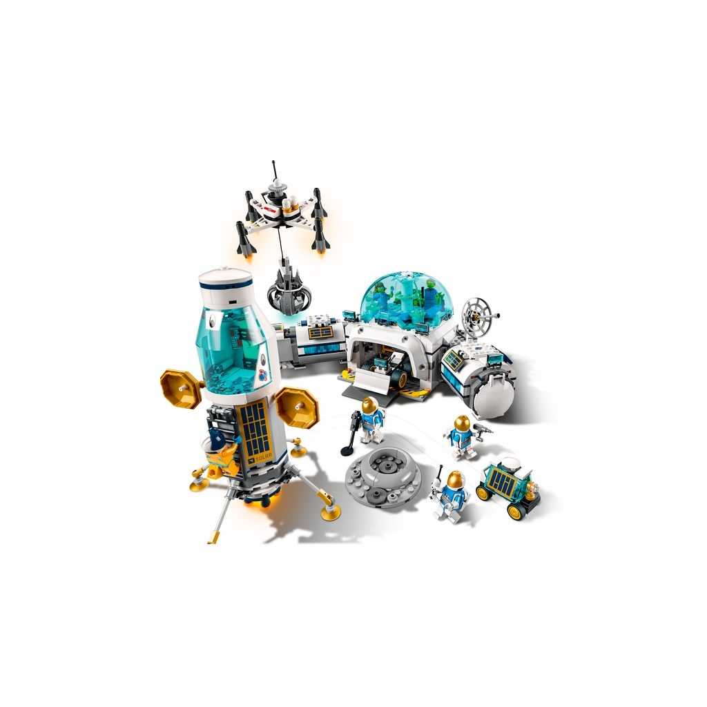 City Lego Base de Investigación Lunar Edades 7+ # 60350 Artículo 786 Piezas | YIW-684529