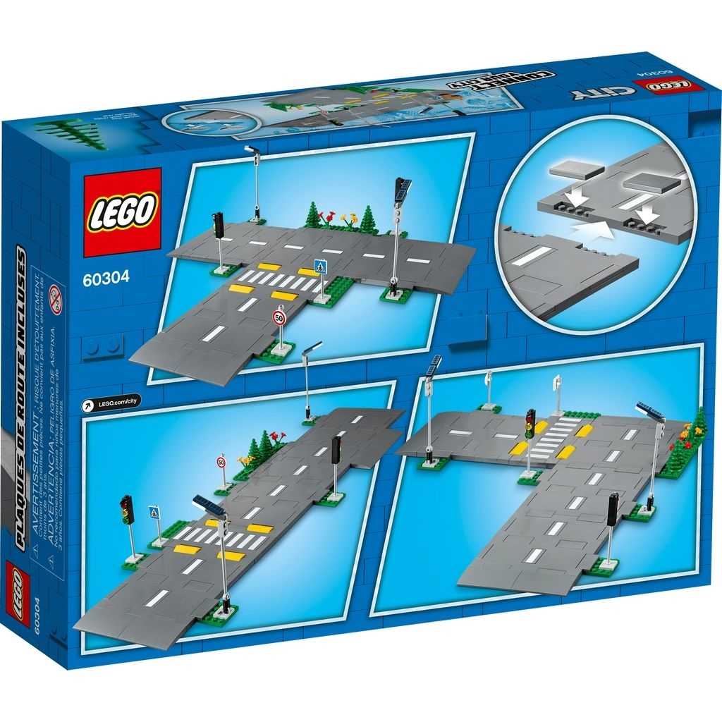 City Lego Bases de Carretera Edades 5+ # 60304 Artículo 112 Piezas | EJZ-736058