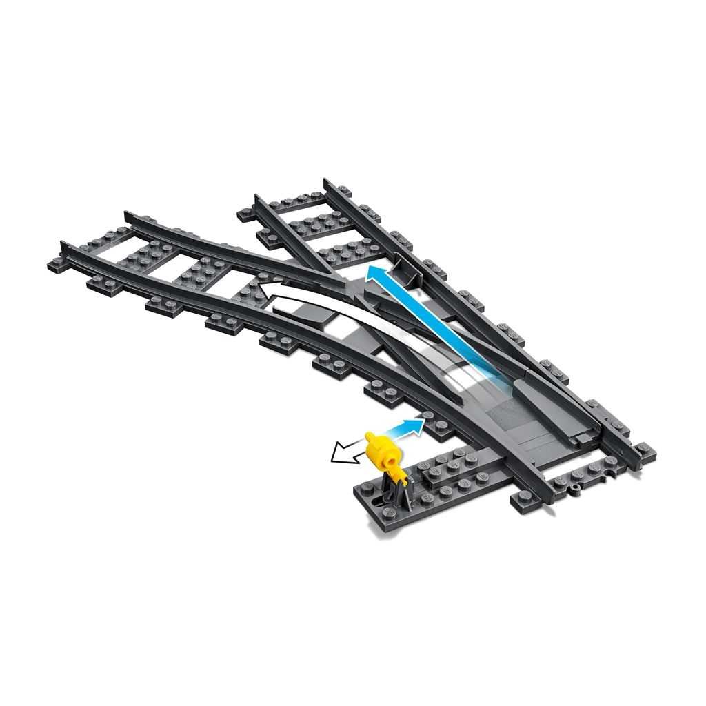 City Lego Cambios de Agujas Edades 5-12 # 60238 Artículo 8 Piezas | VDG-720391