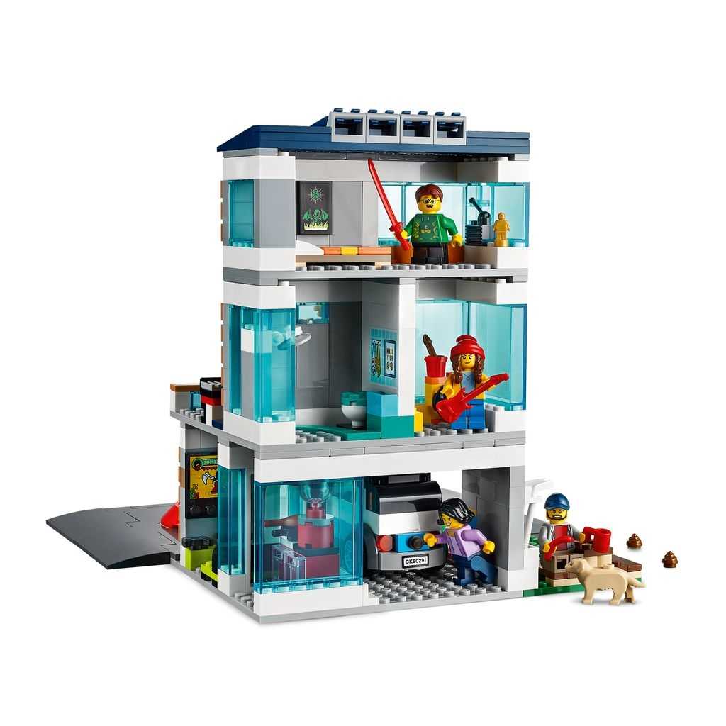 City Lego Casa Familiar Edades 5+ # 60291 Artículo 388 Piezas | WAH-091842