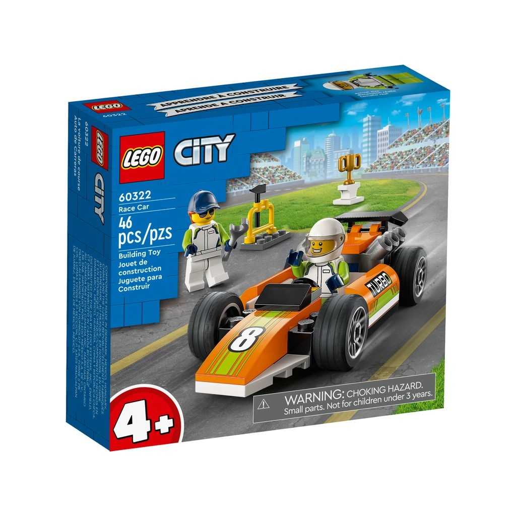 City Lego Coche de Carreras Edades 4+ # 60322 Artículo 46 Piezas | ZFV-620974