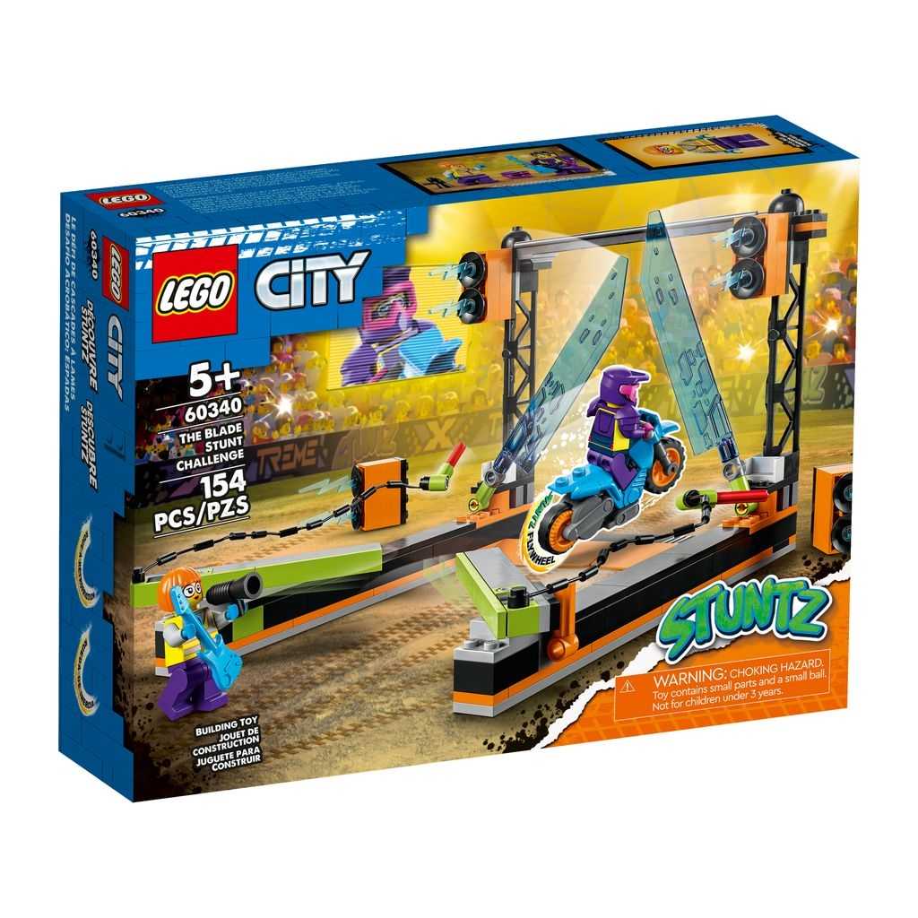 City Lego Desafío Acrobático: Espadas Edades 5+ # 60340 Artículo 154 Piezas | JIH-409837