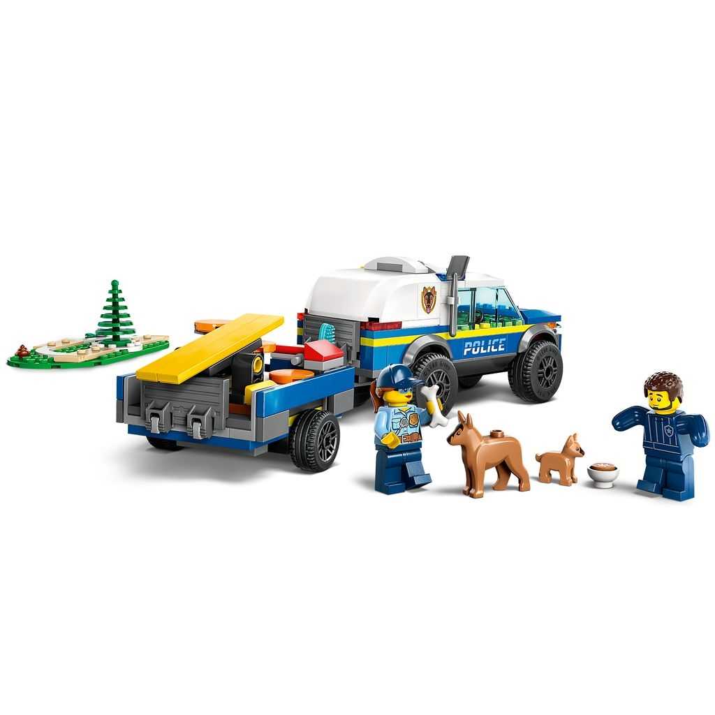 City Lego Entrenamiento Móvil para Perros Policía Edades 5+ # 60369 Artículo 197 Piezas | AEK-458267