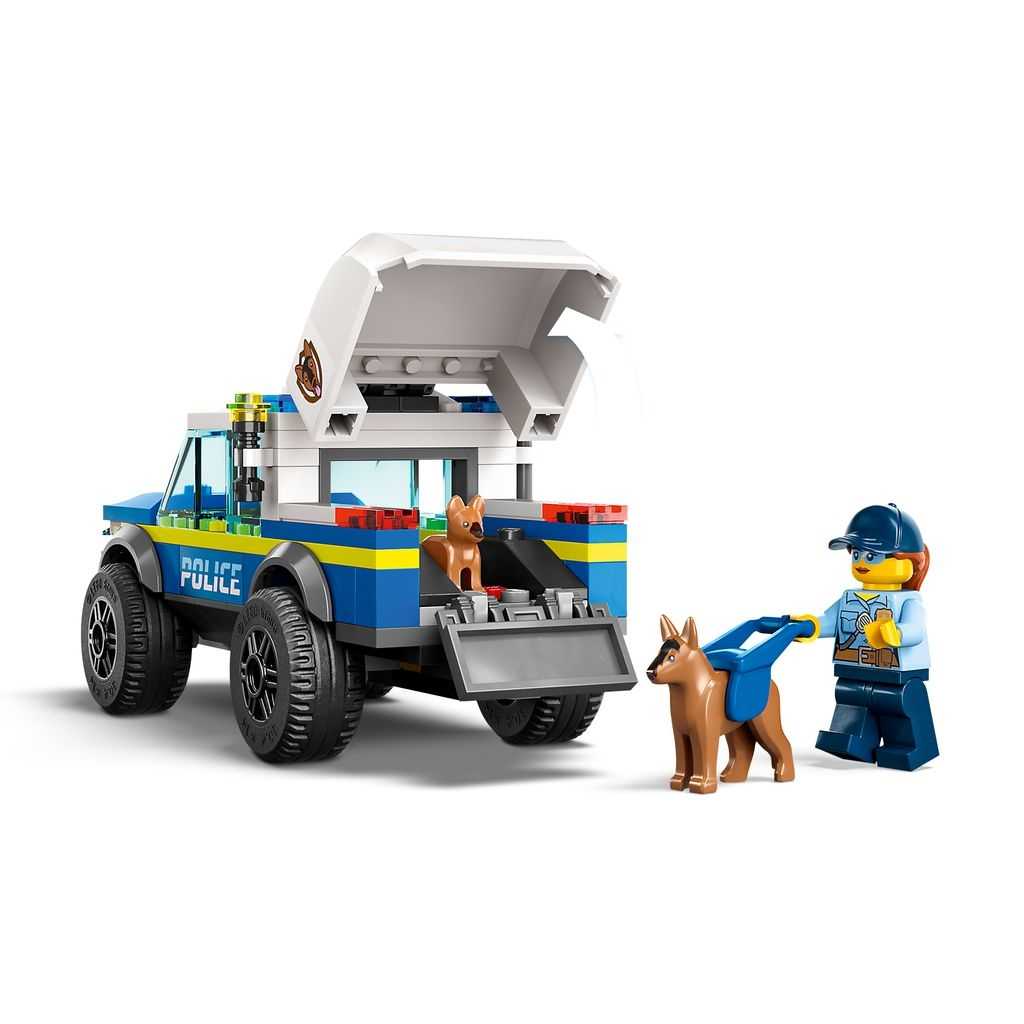 City Lego Entrenamiento Móvil para Perros Policía Edades 5+ # 60369 Artículo 197 Piezas | AEK-458267