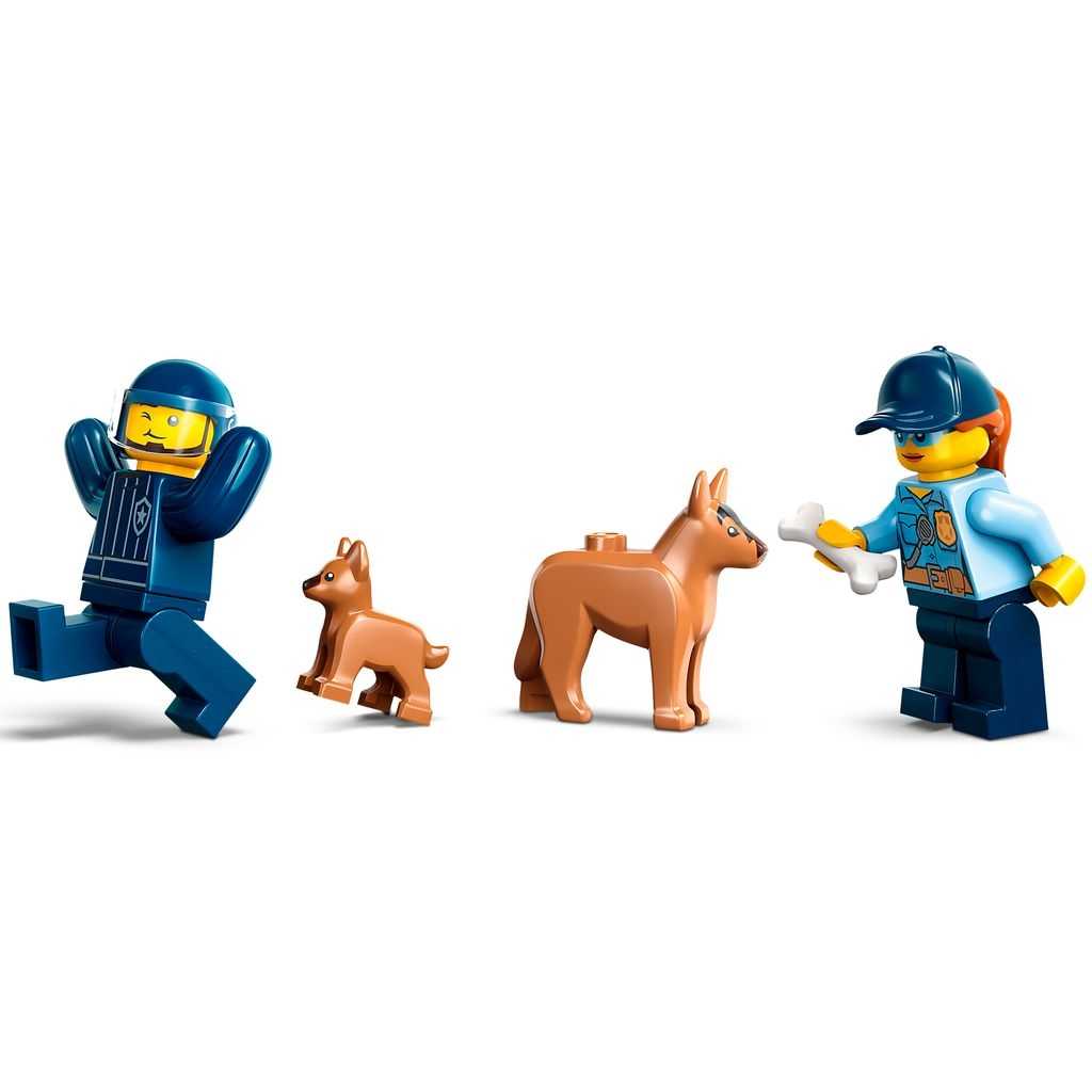 City Lego Entrenamiento Móvil para Perros Policía Edades 5+ # 60369 Artículo 197 Piezas | AEK-458267