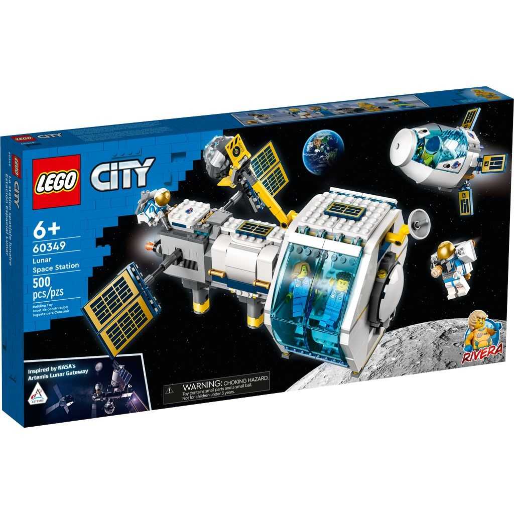 City Lego Estación Espacial Lunar Edades 6+ # 60349 Artículo 500 Piezas | OMR-124786