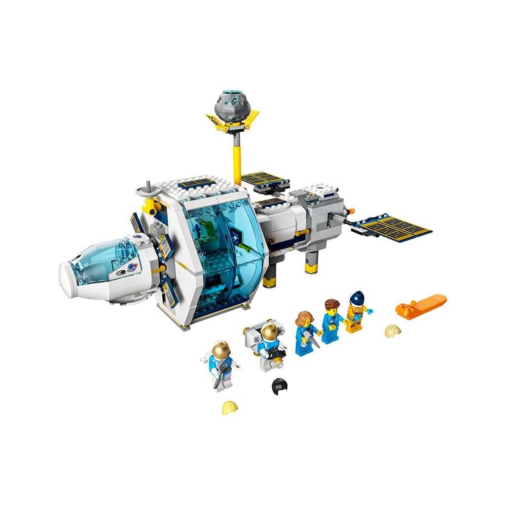 City Lego Estación Espacial Lunar Edades 6+ # 60349 Artículo 500 Piezas | OMR-124786