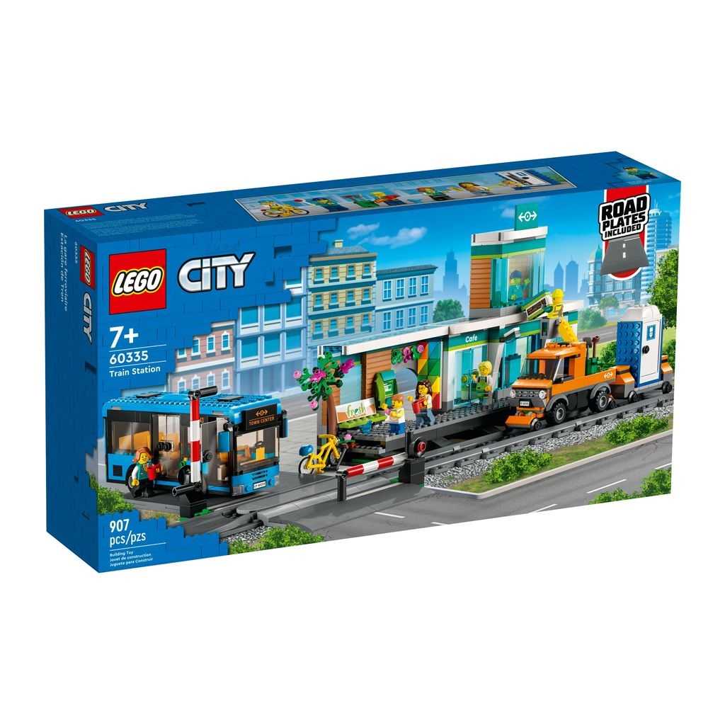 City Lego Estación de Tren Edades 7+ # 60335 Artículo 907 Piezas | SRC-354219