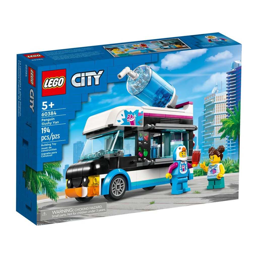 City Lego Furgoneta-Pingüino de Granizadas Edades 5+ # 60384 Artículo 194 Piezas | WOZ-486539