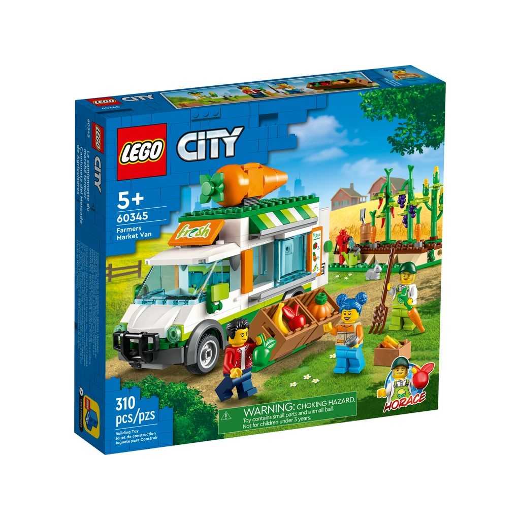 City Lego Furgoneta del Mercado de Agricultores Edades 5+ # 60345 Artículo 310 Piezas | JVP-470186