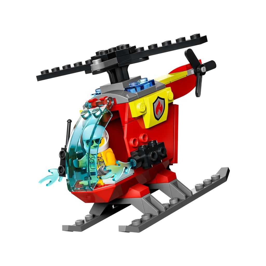 City Lego Helicóptero de Bomberos Edades 4+ # 60318 Artículo 53 Piezas | HIQ-614089