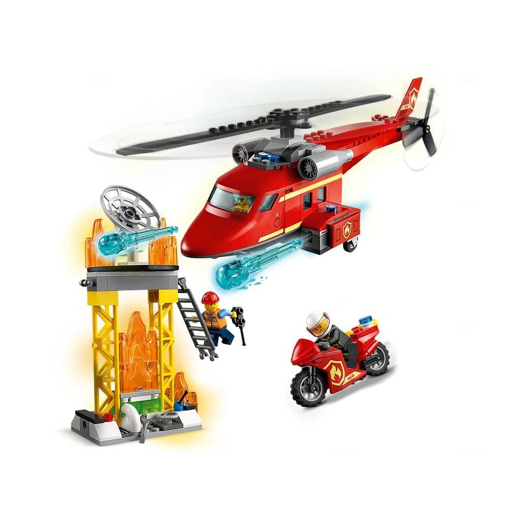 City Lego Helicóptero de Rescate de Bomberos Edades 5+ # 60281 Artículo 212 Piezas | IKL-241369