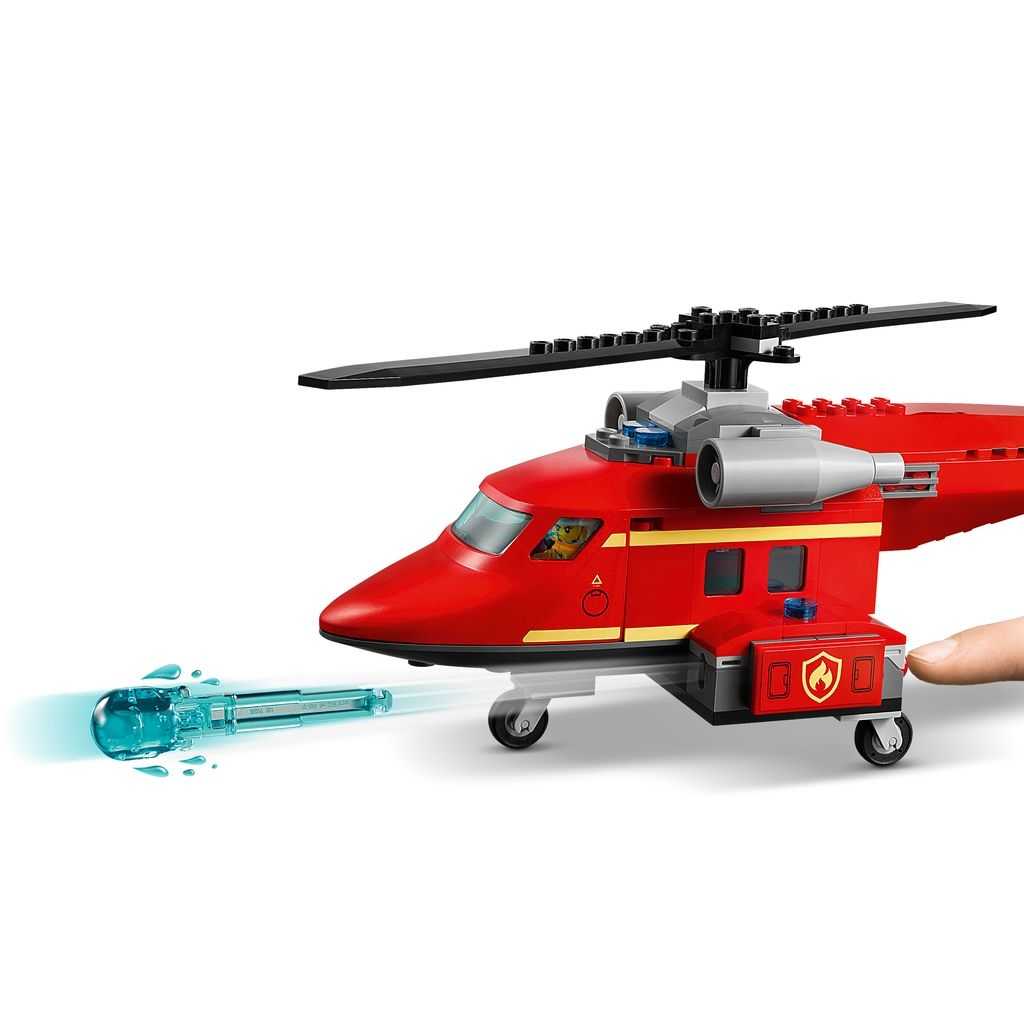 City Lego Helicóptero de Rescate de Bomberos Edades 5+ # 60281 Artículo 212 Piezas | IKL-241369